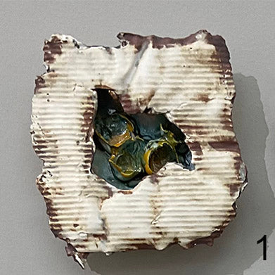 SMALL TREASURES, 6"x6", Ceramic, 2025