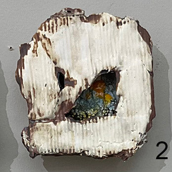 SMALL TREASURES, 6"x6", Ceramic, 2025