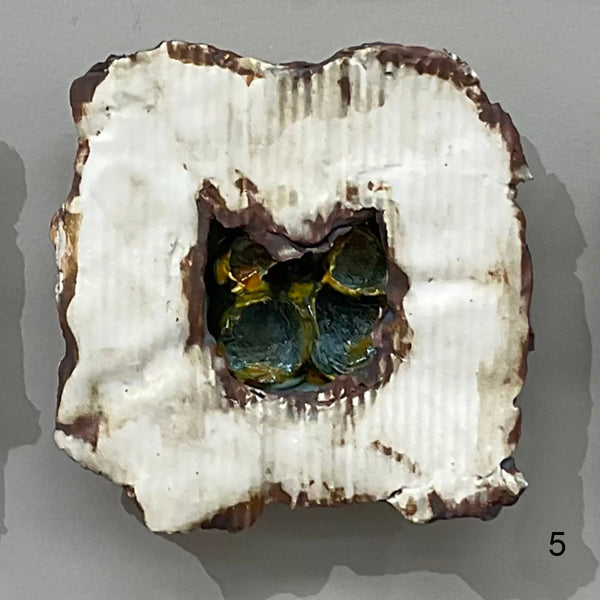 SMALL TREASURES, 6"x6", Ceramic, 2025