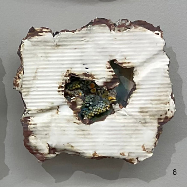 SMALL TREASURES, 6"x6", Ceramic, 2025