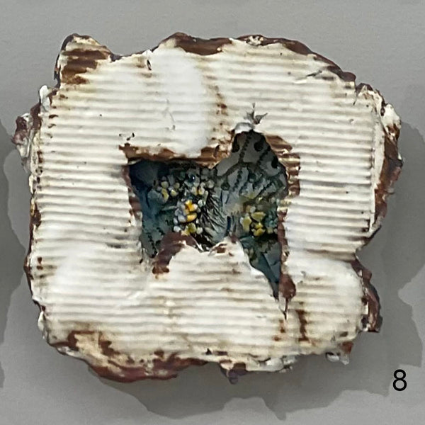 SMALL TREASURES, 6"x6", Ceramic, 2025