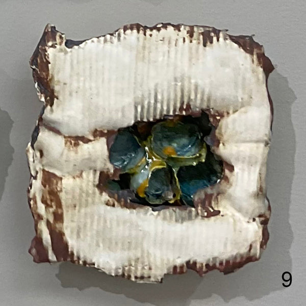 SMALL TREASURES, 6"x6", Ceramic, 2025