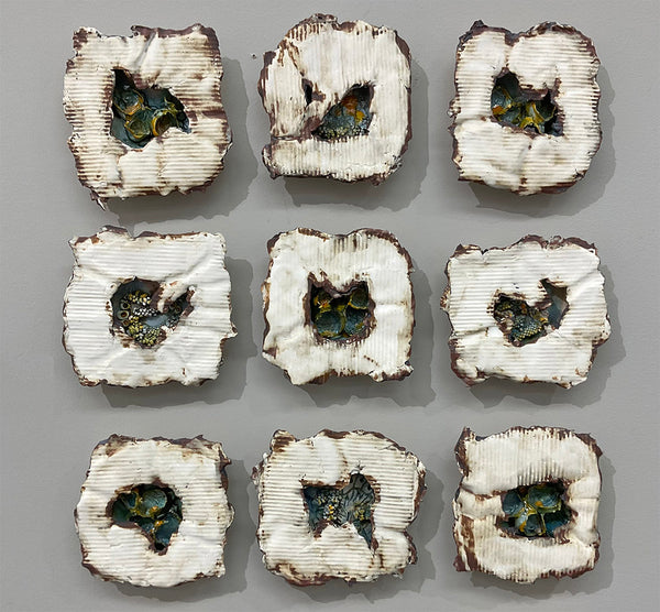 SMALL TREASURES, 6"x6", Ceramic, 2025