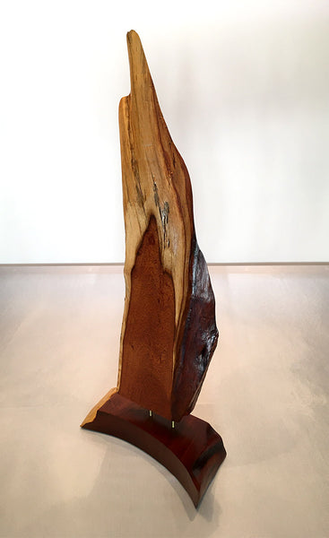 ICARUS RISING, Hawaiian Kiawe, 12"W x 5.5"D x 27.5"H, 2019