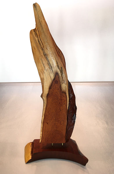 ICARUS RISING, Hawaiian Kiawe, 12"W x 5.5"D x 27.5"H, 2019