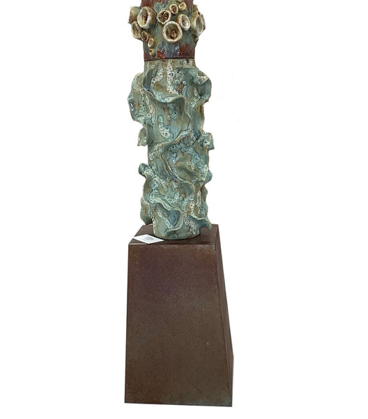 CONFLUENCE, Ceramic, 12"W X 12"D X 84"H (including base)