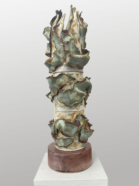 DESERT GLOW #1, Ceramic, 24"H X 8"D