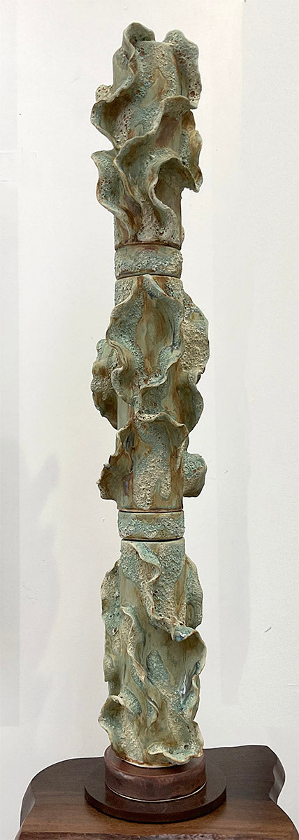 ASPIRE, Ceramic, 44.5"H and 8" at the base