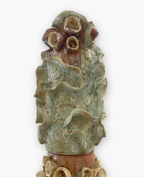 CONFLUENCE, Ceramic, 12"W X 12"D X 84"H (including base)