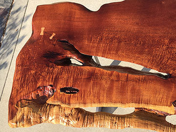 BEACHCOMBER, Hawaiian Kiawe Desk, 58"W x 24"D x 30"H