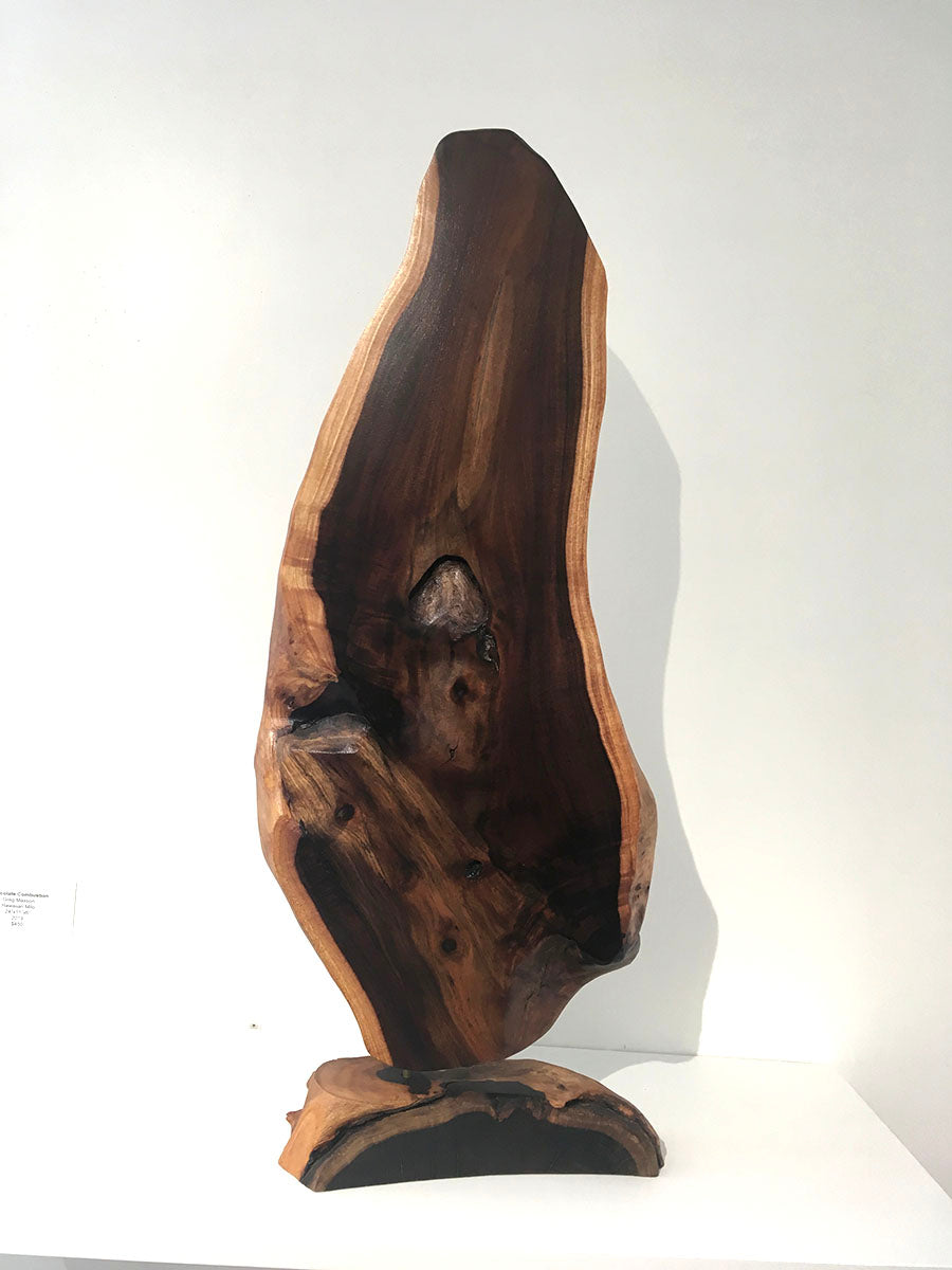 CHOCOLATE COMBUSTION, Hawaiian Milo Sculpture, 5