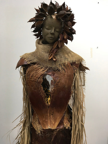 GAIA, Mixed Media Assemblage, 72"H x 24"W x 24"D, 2020,  REQUEST SHIPPING QUOTE